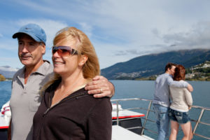 Top Deck on Million Dollar Cruise Queenstown