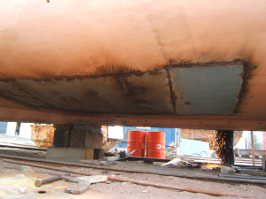 Million Dollar Crusie Being Repaired